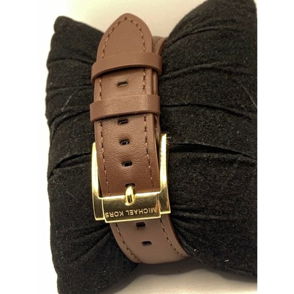Michael Kors MK5353 Women\'s Brown Leather Analog S main image 6